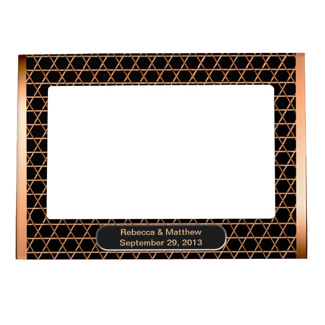 Heart & Soul - Copper (Personalized) Magnetic Photo Frame (Front)