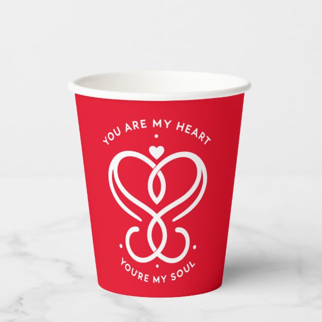 Heart &Soul  Paper Cups (Front)