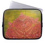 &quot;heart Space&quot; Laptop Case (painted At Burning Man) at Zazzle