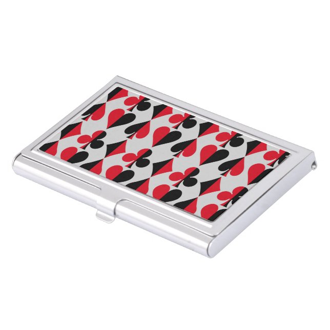 Heart Spade Diamond Club Case For Business Cards (Front)