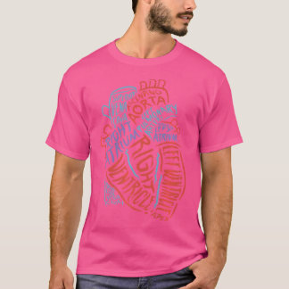 Heart Specialist Anatomy Doctor Medical Biology T-Shirt