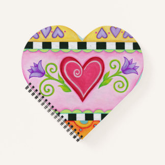 Heart Spiral Notebook