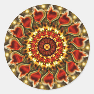Heart Spiral Sticker