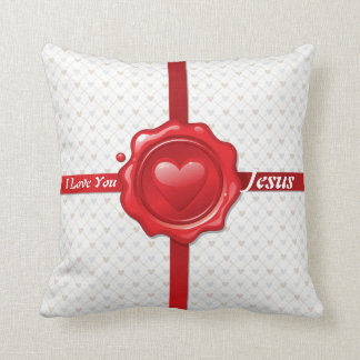 Heart Stamp 1 Pillow