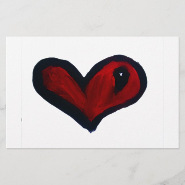 Heart Stationery (Front)