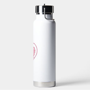 Heart Stethoscope Medical Love Vector Shirt Design Water Bottle