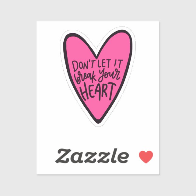 heart sticker (Sheet)