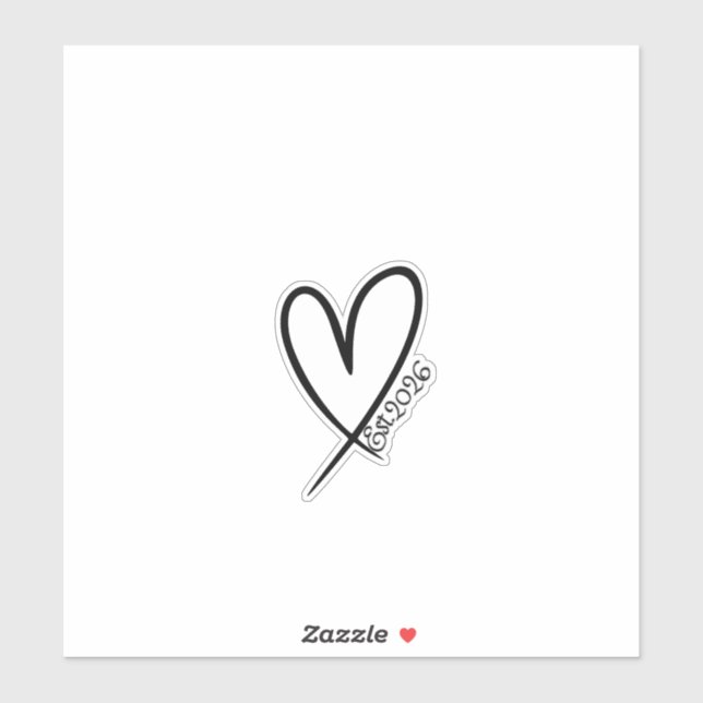 heart  sticker (Sheet)