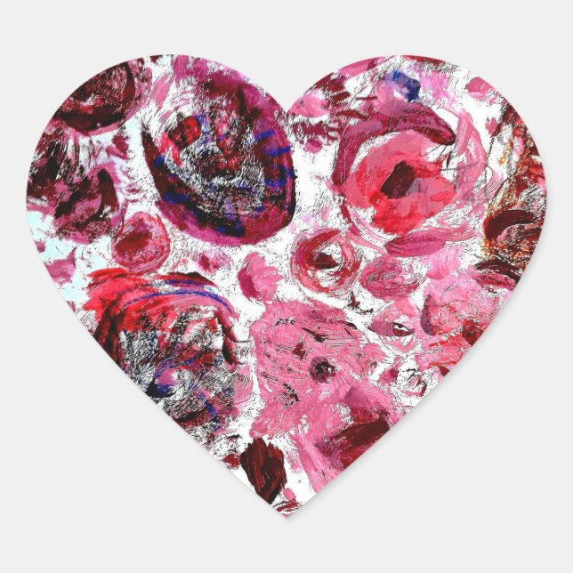 Heart Stickers Passionred (Front)