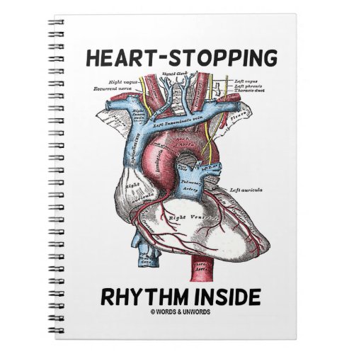 Heart_Stopping Rhythm Inside Anatomical Heart Notebook