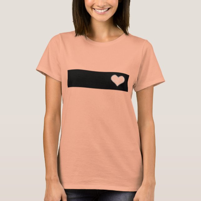heart stripe T-Shirt (Front)