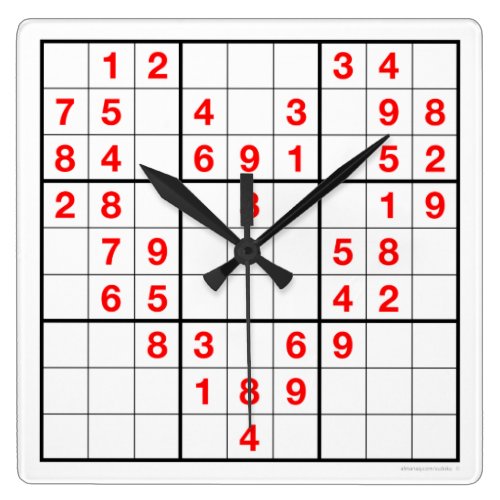Sudoku Heart Clock
