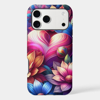 Heart & Sunflowers Phone Case