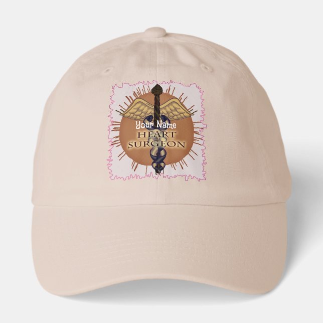 Heart Surgeon Caduceus Hat (Front)