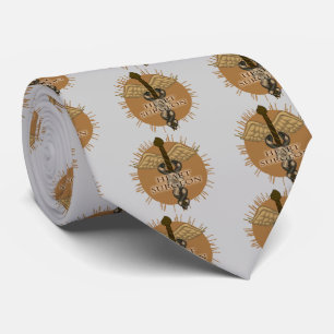 Heart Surgeon caduceus  Neck Tie