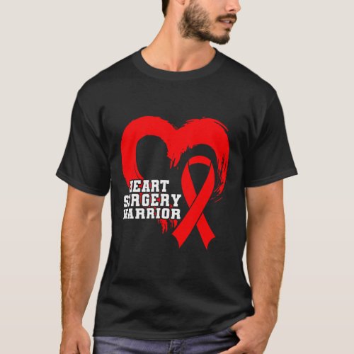 Heart Surgery Byp Awareness Heart Heart Surgery  T_Shirt