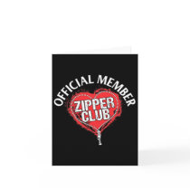 Heart Surgery Official Zipper Club Member Gift  Card