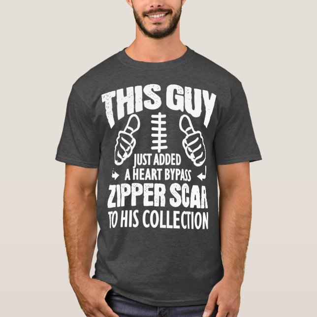 Heart Surgery Recovery Gift For Bypass Survivors T-Shirt (Front)