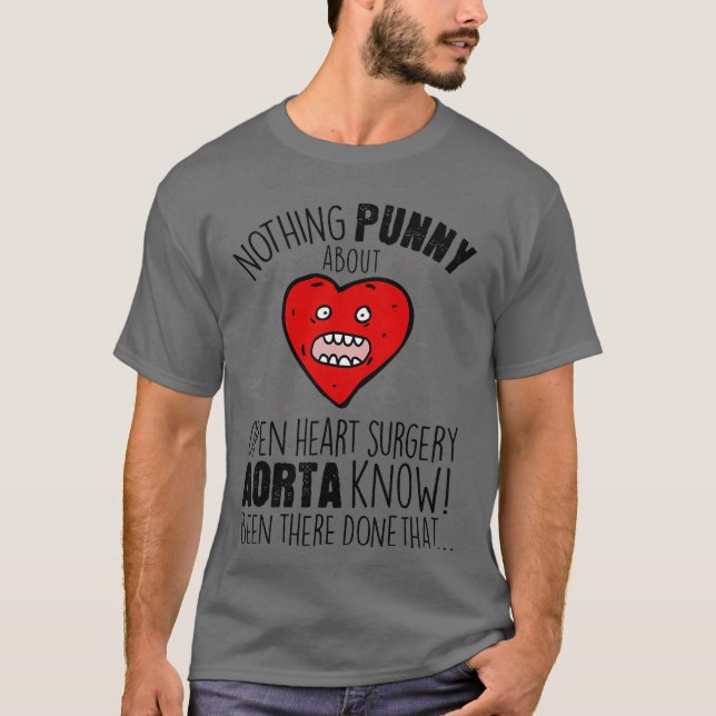 Heart Surgery Recovery Gift For Bypass Survivors T-Shirt (Front)