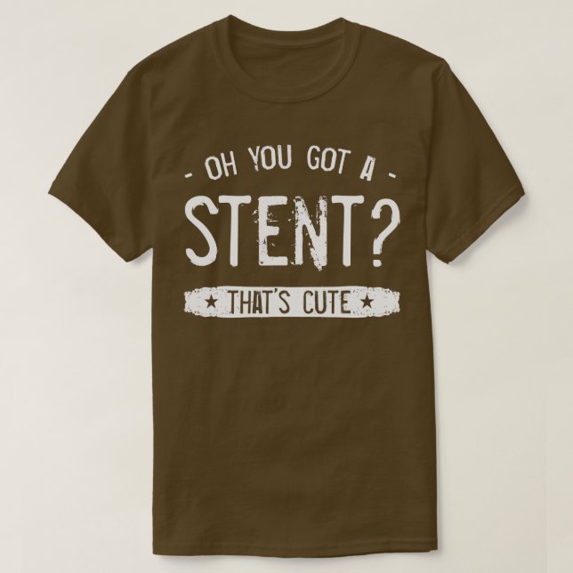 Heart Surgery Stent Transplant Survivor Orthotopic T-Shirt (Design Front)