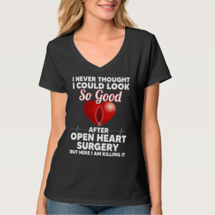 Heart Surgery Survivor Art For Men Women Transplan T-Shirt