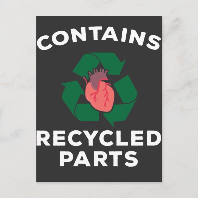 Heart Surgery Survivor Bypass Open Heart Recovery Postcard (Front)