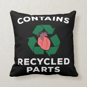 Heart Surgery Survivor Bypass Open Heart Recovery Throw Pillow
