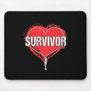 Heart Surgery Survivor Cardiac New Life Gift Mouse Pad