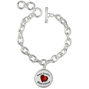 Heart Surgery Survivor Charm Bracelet