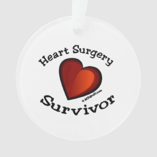 Heart Surgery Survivor Ornament