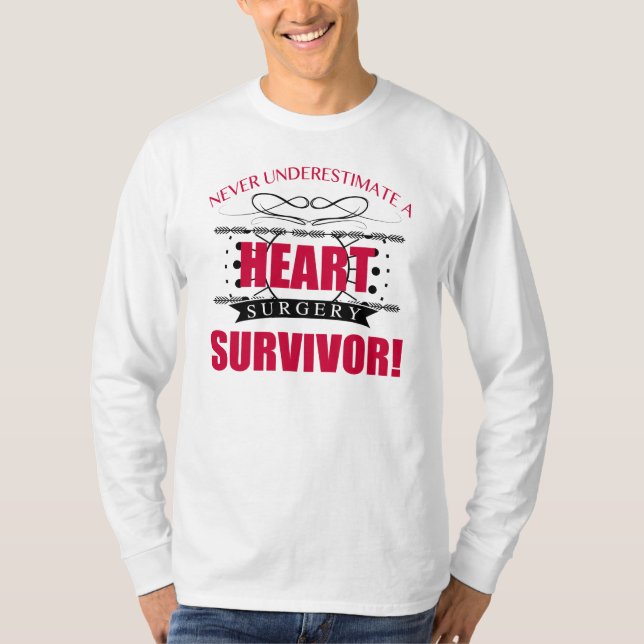 Heart Surgery Survivor T-Shirt (Front)