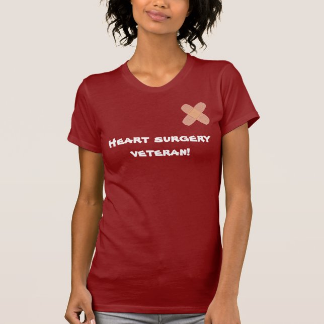 heart surgery veteran T-Shirt (Front)