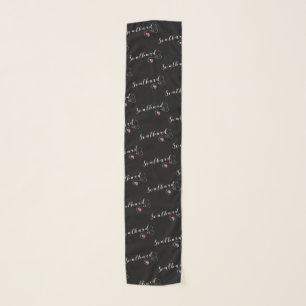 Heart Svalbard Flag, Spitsbergen, Norway Scarf