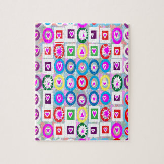 Heart SweetHeart Pink Collection gifts Jigsaw Puzzle