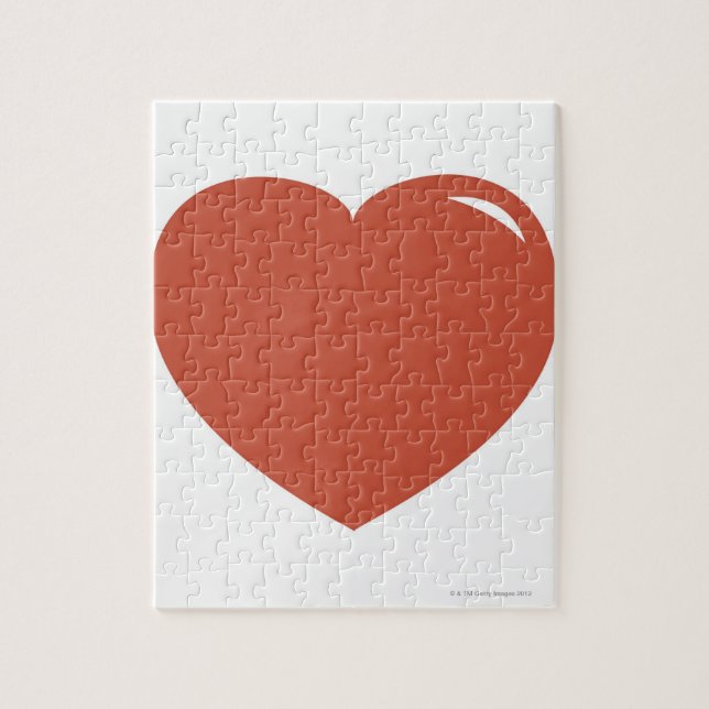 Heart Symbol Jigsaw Puzzle (Vertical)