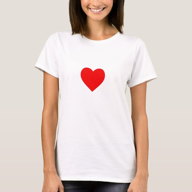 Heart T Shirt (Front)