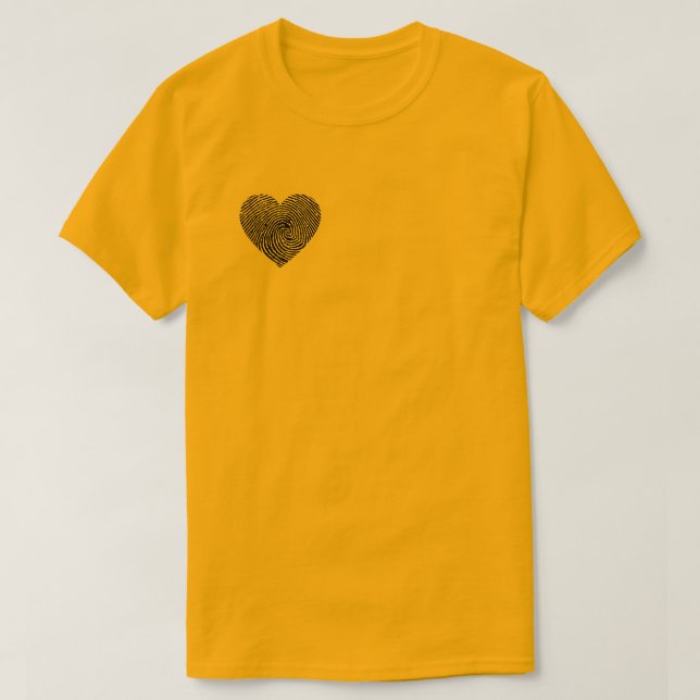 heart t_shirt T-Shirt (Design Front)