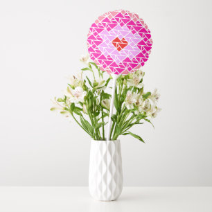 Heart Tangram Pattern Balloon