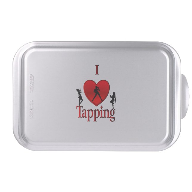 Heart Tap Dance Cake Pan (Front)