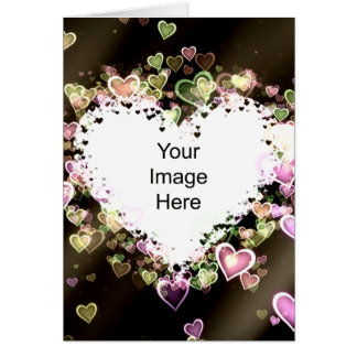 Heart Template Card