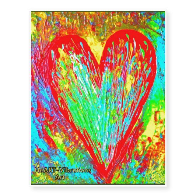 HeArt Temporary Tattoos (Front)
