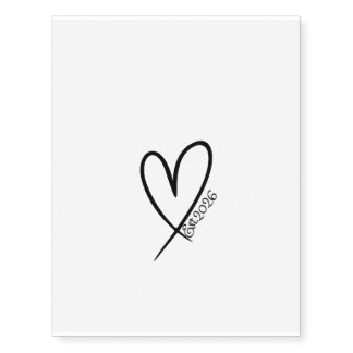 heart  temporary tattoos