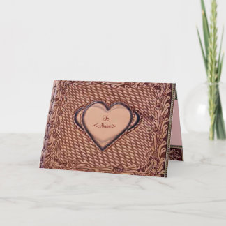 Heart Thank You Card