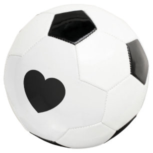 Heart-Themed Soccer Ball for Gift or Play