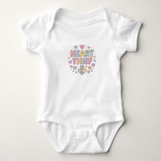"Heart Thief" Cute Baby Bodysuit - Sweet Valentine