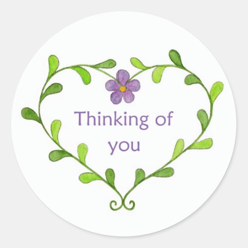 Heart Thinking of You sticker