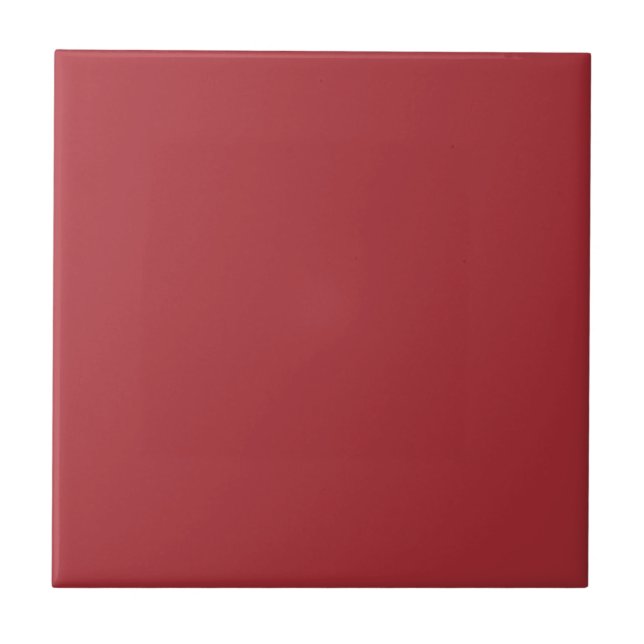 Heart Throb Red Square Kitchen and Bathroom Ceramic Tile (Front)