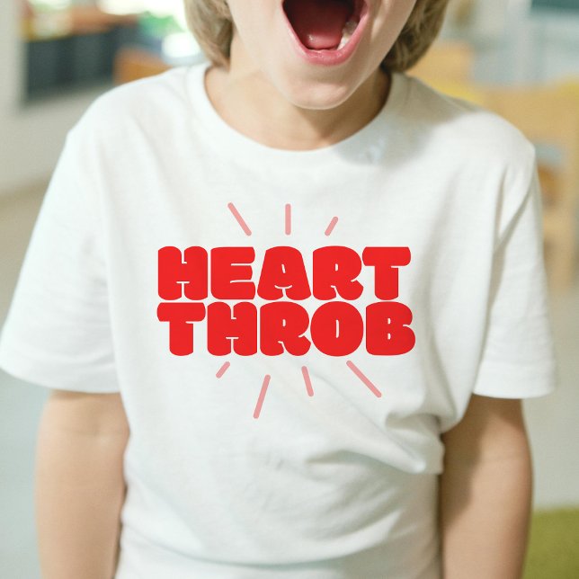 Heart Throb - Valentine T Shirt Kids | DP7art (Gifts for Kids,Valentine\u0027s Day Gifts, Graphic Tees, Family Valentines, Gifts for Boys, Son, Mom)
