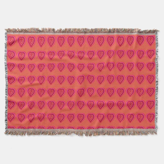 Heart Throw Blanket (Front)