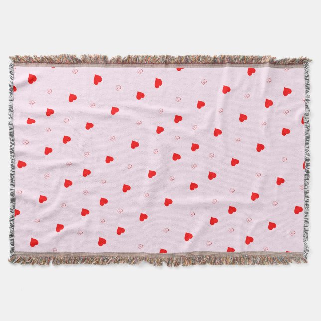 Heart Throw Blanket (Front)